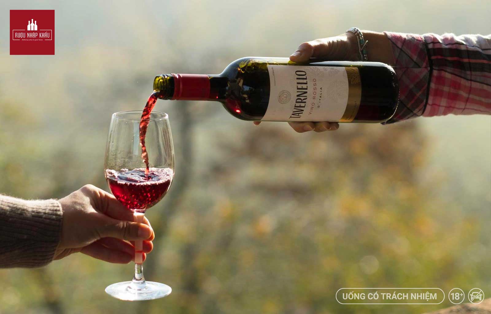 Vì sao rượu vang Ý Tavernello Vino Rosso D'italia được ưa chuộng ở Việt Nam 2