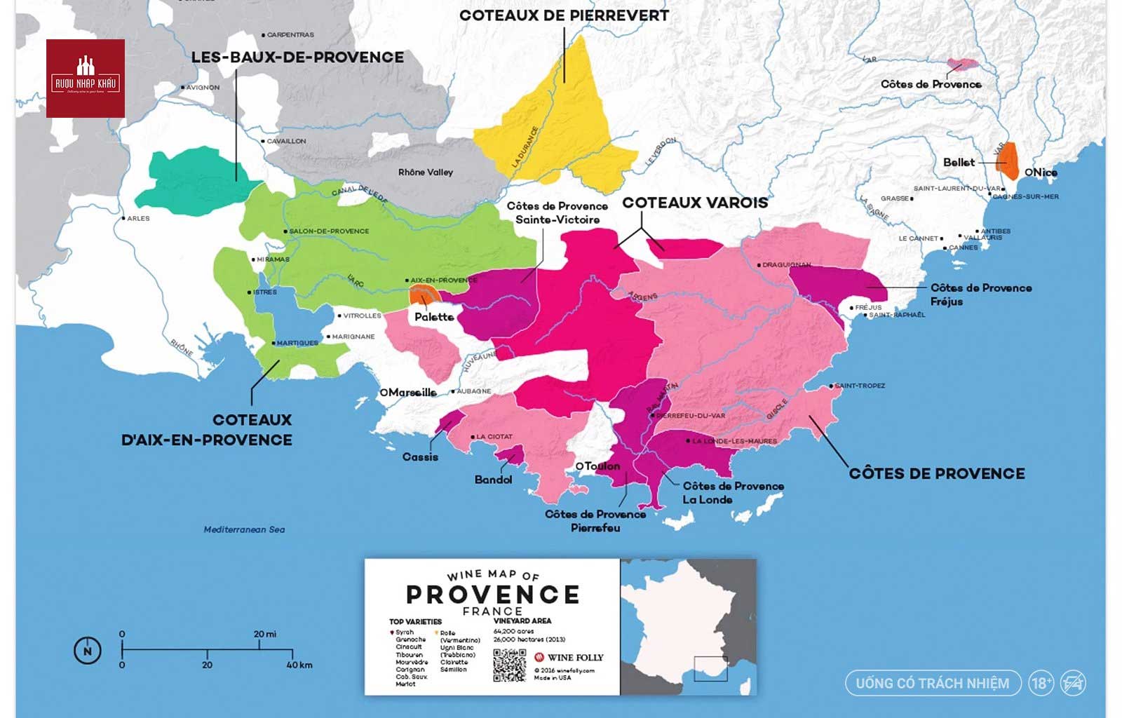 Wine Discovery: Tìm Hiểu Về Vùng Provence nước Pháp 2