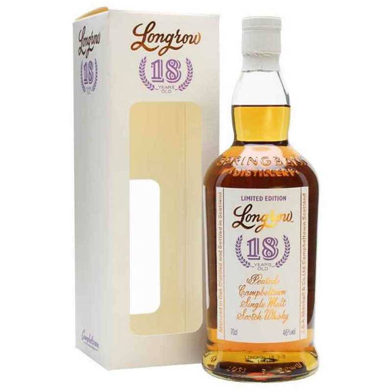 Rượu Whisky Longrow 18 Year Old Single Malt Scotch Whisky (700ml) 