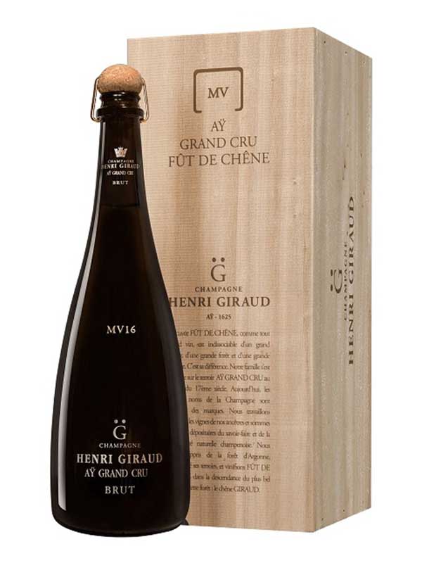 Rượu Sâm Panh Champagne Henri Giraud Ay Grand Cru Brut MV 16 