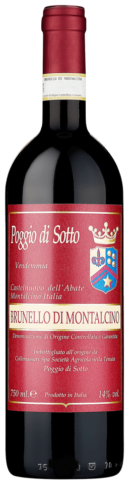 Rượu Vang Đỏ Poggio Di Sotto Brunello Di Montalcino 2018 giá tốt