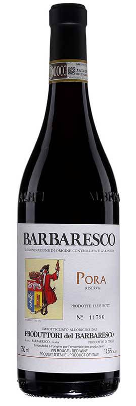 Rượu Vang Đỏ Produttori del Barbaresco, Barbaresco Riserva Pora 2015