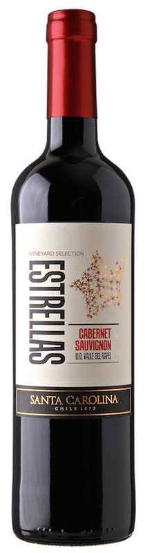 Rượu Vang Đỏ Santa Carolina Estrellas Cabernet Sauvignon 5.4% ABV* 2017