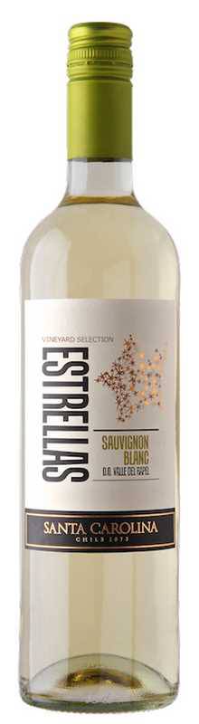 Rượu Vang Trắng Santa Carolina Estrellas Sauvignon Blanc 5.4% ABV* 2019
