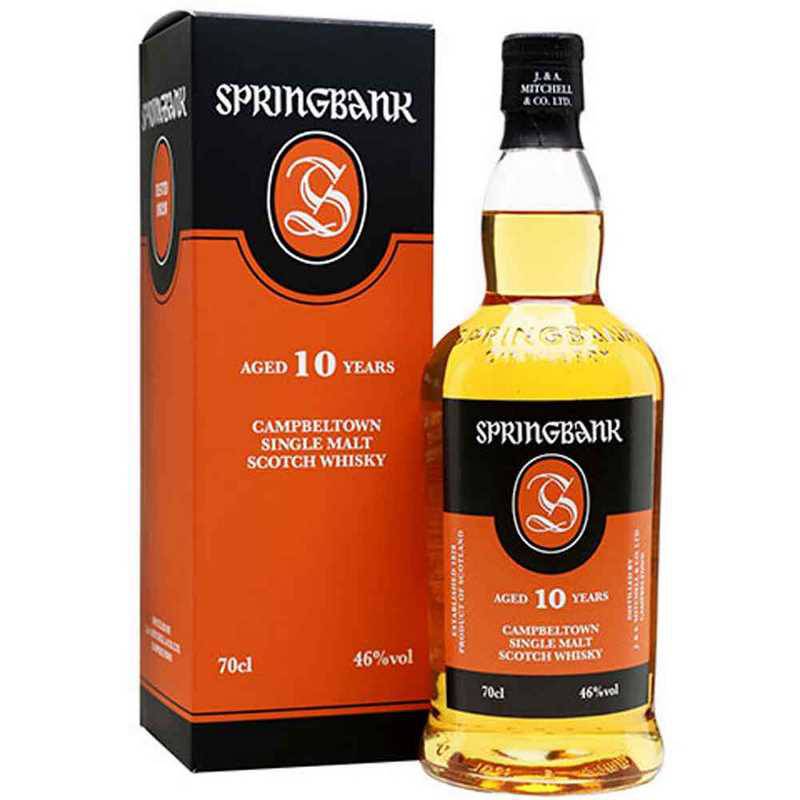 Rượu Whisky Springbank 10 Year Old Single Malt Scotch Whisky (700ml) 