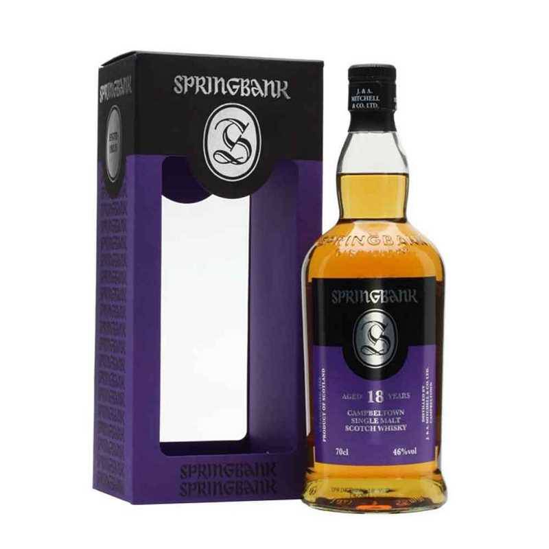 Rượu Whisky Springbank 18 Year Old Single Malt Scotch Whisky (700ml) 