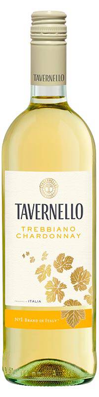 Rượu Vang Trắng Tavernello Trebbiano Chardonnay Rubicone IGT