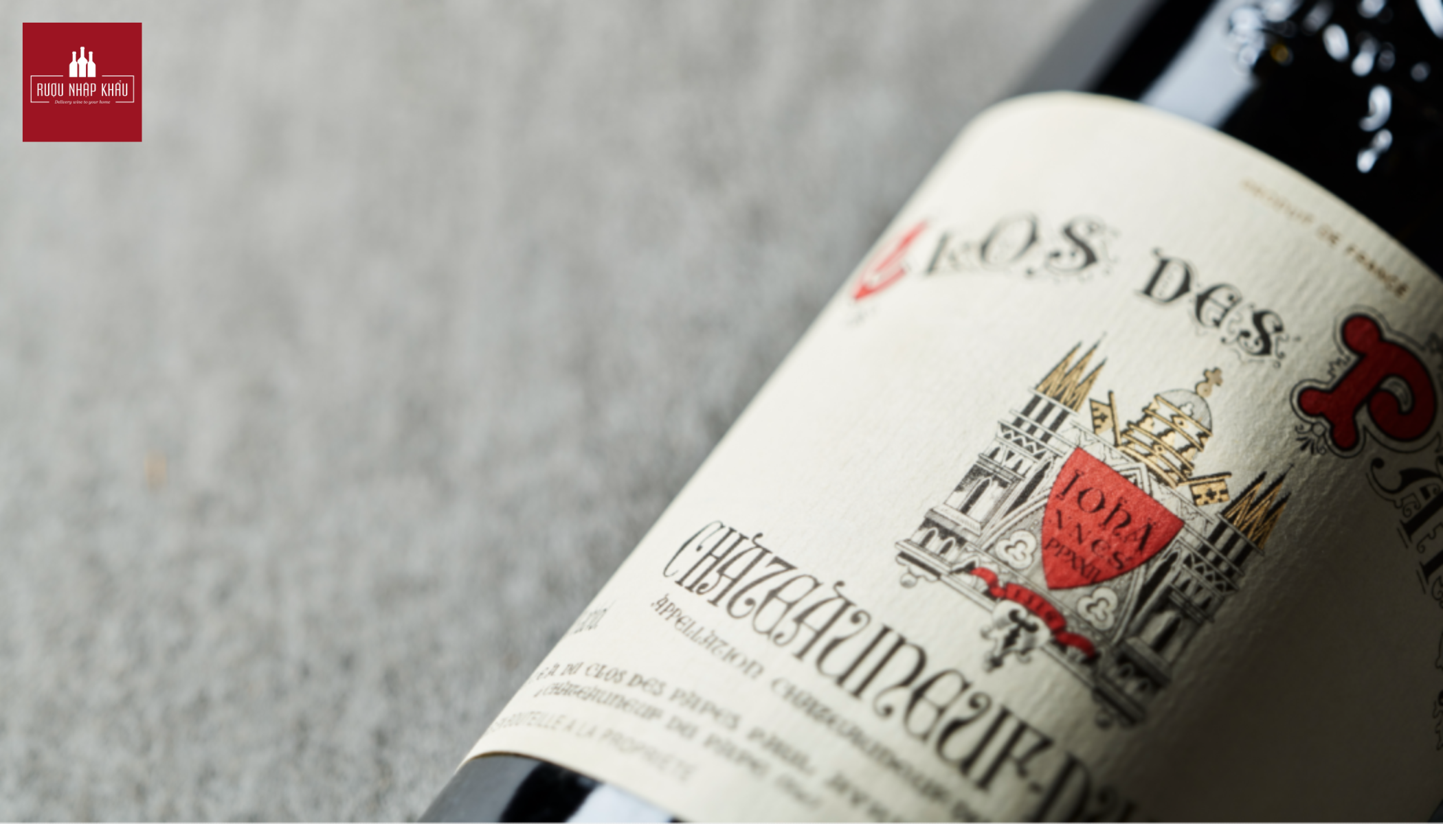 Chateauneuf-du-Pape: Loại rượu vang đỏ hảo hạng của vùng Rhône