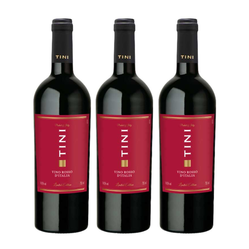 MUA 2 TẶNG 1 Rượu vang đỏ Tini Vino Rosso d’Italia