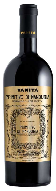Rượu Vang Đỏ Vanitá Primitivo di Manduria DOP 5.4% ABV* 2019