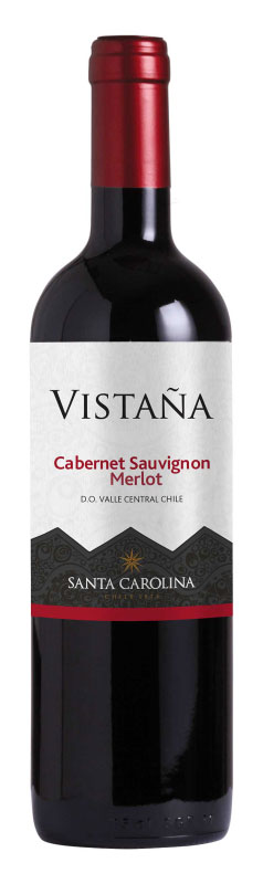 Rượu Vang Đỏ Santa Carolina Vistana Cabernet Sauvignon - Merlot 375ml 5.4% ABV*