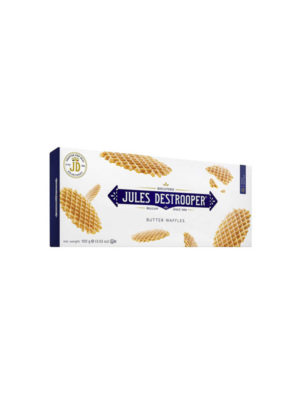 Bánh Bỉ Jules Destrooper Butter Waffles (bánh quy bơ trứng) hộp giấy 100g