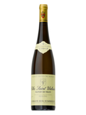 Rượu Vang Trắng Domaine Zind-Humbrecht Rangen de Thann Clos-Saint-Urbain Grand Cru Riesling