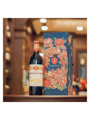 Hộp Quà Lý Ngư 1 Chai Vang Đỏ Château La Vieille Cure